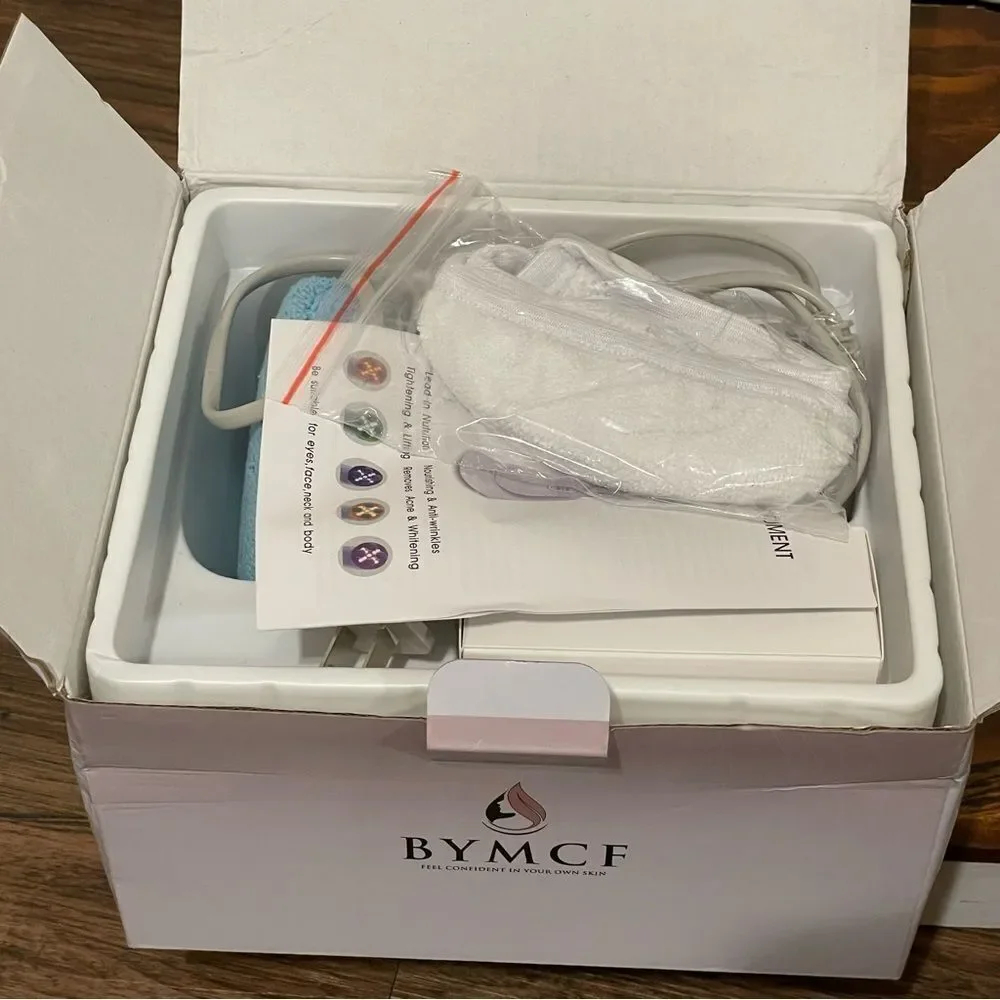 BYMCF Body Sculpt Device With 3 White Beauty Pads and 2 Multipurpose Beauty Pads